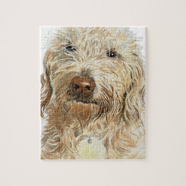 Puzzle Jengibre de Labradoodle (Vertical)