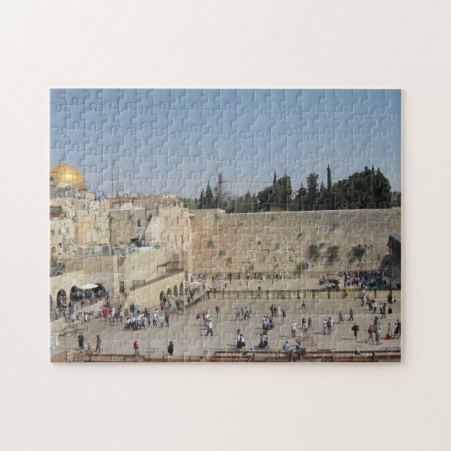 Puzzle Jerusalén - El Muro de los Lamentos - 11x14 - 252  (Horizontal)