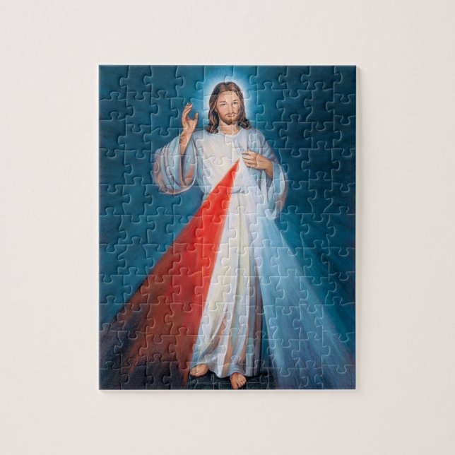 Puzzle Jesucristo bendiciendo a nuestro Señor (Vertical)