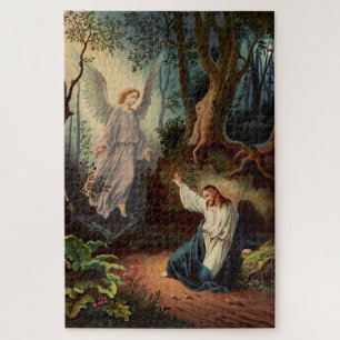 Puzzle Jesucristo con ángel