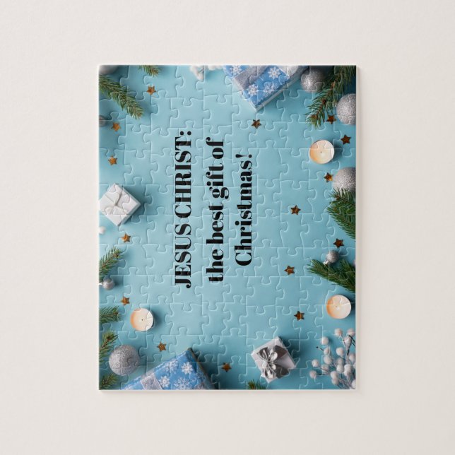 Puzzle Jesucristo: el mejor regalo de los Navidades (Vertical)