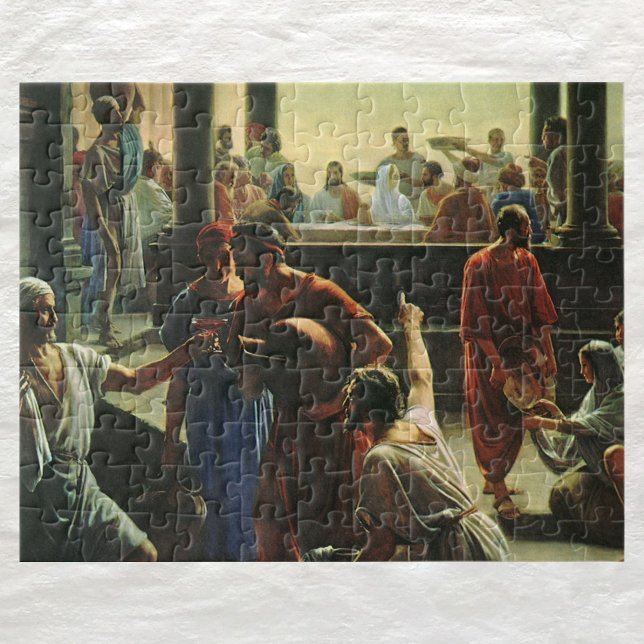 Puzzle Jesucristo en el Boda de Cana, Agua en Vino (Subido por el creador)