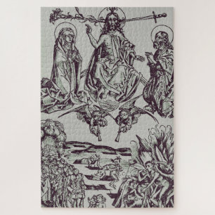 Puzzle Jesucristo es el juez del universo