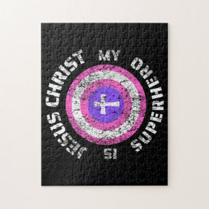 Puzzle Jesucristo es mi superhéroe Jesús