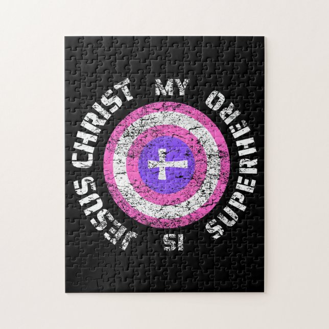 Puzzle Jesucristo es mi superhéroe Jesús (Vertical)