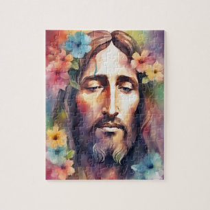 Puzzle Jesús acuarela