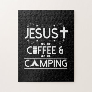 Puzzle Jesús Café Y Camping