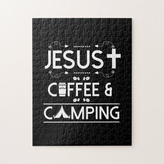 Puzzle Jesús Café Y Camping (Vertical)