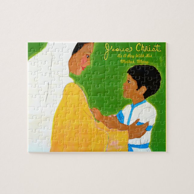 Puzzle Jesús con su madre (Horizontal)