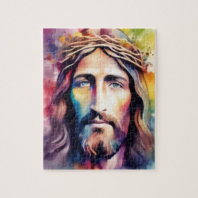 Puzzle Jesús de la acuarela (Vertical)