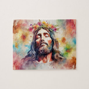 Puzzle Jesús de la acuarela