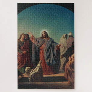 Puzzle Jesús despierta a Lázaro por Robert Wilhelm Ekman 