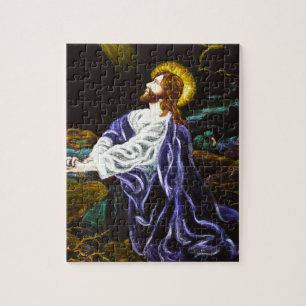 Puzzle Jesús en el Jardín de Gethsemane