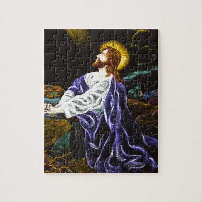 Puzzle Jesús en el Jardín de Gethsemane (Vertical)