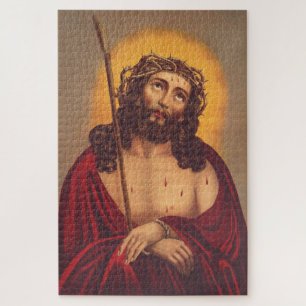 Puzzle Jesús es coronado con una corona de espinas