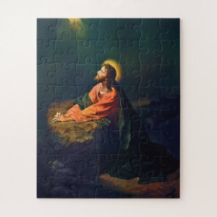 Puzzle Jesús Gethsemane Agony Garden Mount Olives Hofman