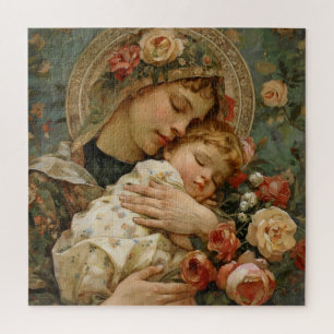 Puzzle Jesús y María Impresionismo