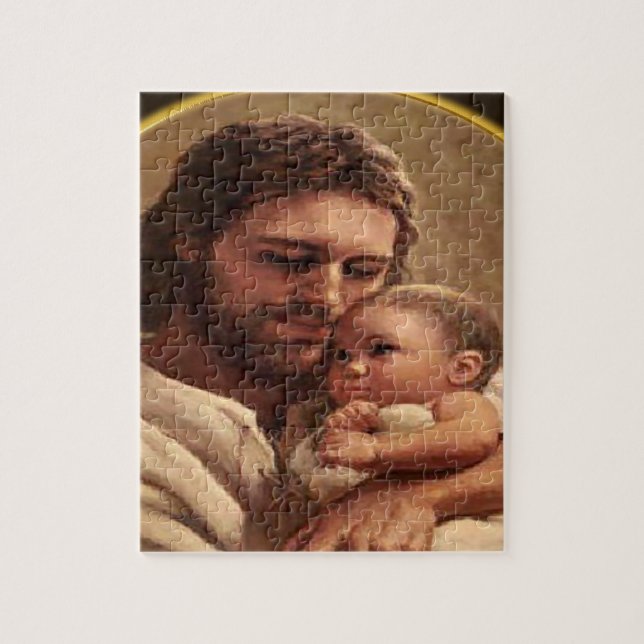 Puzzle Jesús y niño (Vertical)