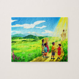Puzzle Jesús Y Niños Pequeños Puzz;e