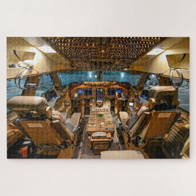 Puzzle Jet Cockpit comercial (Horizontal)