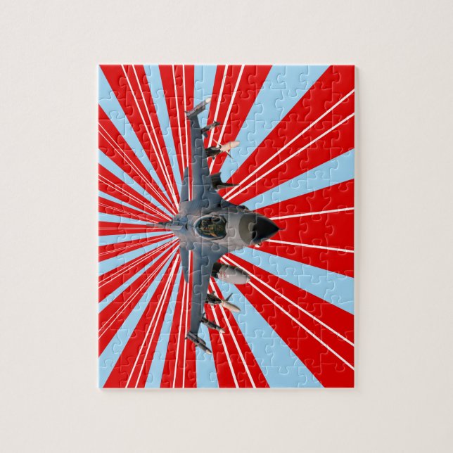 Puzzle Jet de combate (Vertical)