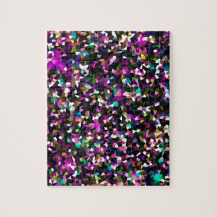 Puzzle Jewel Tone Crystal Pixels