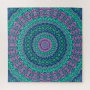 Puzzle Jewel Tone Mandala
