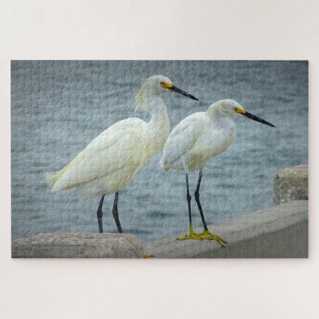 Puzzle Jewelry Herons Florida (Horizontal)