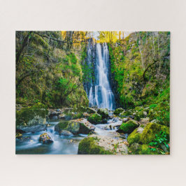 Puzzle Jigsaw Cascade Falls Mission British Columbia.