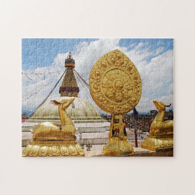 Puzzle Jigsaw de Boudhanath Kathmandu (Horizontal)