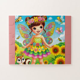 PUZZLE JIGSAW PUZZLE, "JUSTO Y FLORES" BLANCO