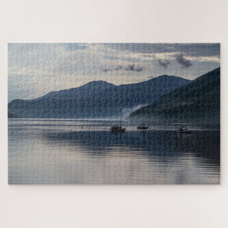 Puzzle Jigsaw Puzzle - Nubes Loch Tay