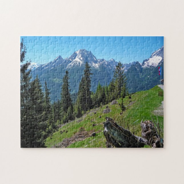 Puzzle Jigsaws Berchtesgaden Massif Alemania. (Horizontal)