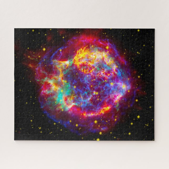 Puzzle Jigsaws de la Constelación de Cassopea. (Horizontal)