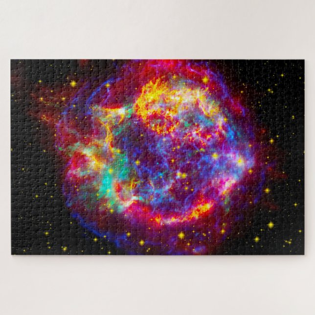 Puzzle Jigsaws de la Constelación de Cassopea. (Horizontal)