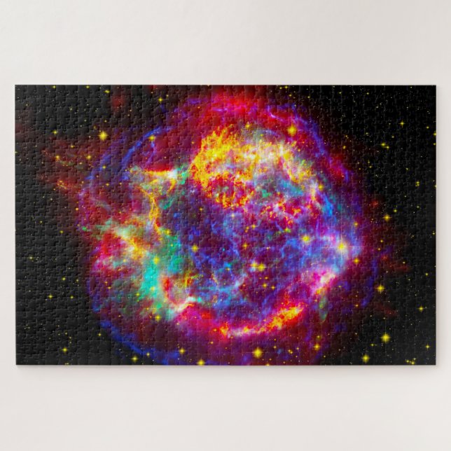 Puzzle Jigsaws de la Constelación de Cassopea. Jigsaw Puz (Horizontal)