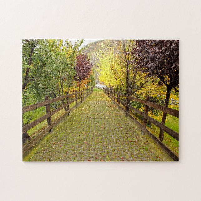 Puzzle Jigsaws Italia Valle de Aosta. (Horizontal)
