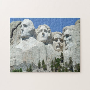 Puzzle Jigsaws Mount Rushmore.