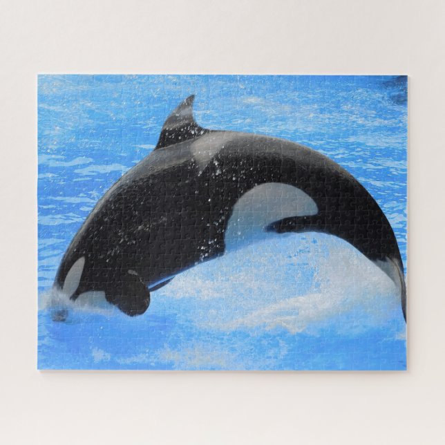 Puzzle Jigsaws Orcas o Ballenas Asesinas (Horizontal)