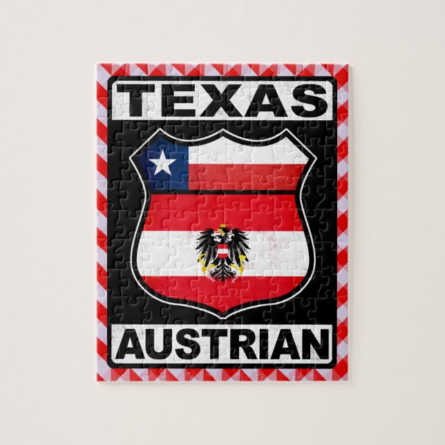 Puzzle Jigsita Americana de Texas (Vertical)