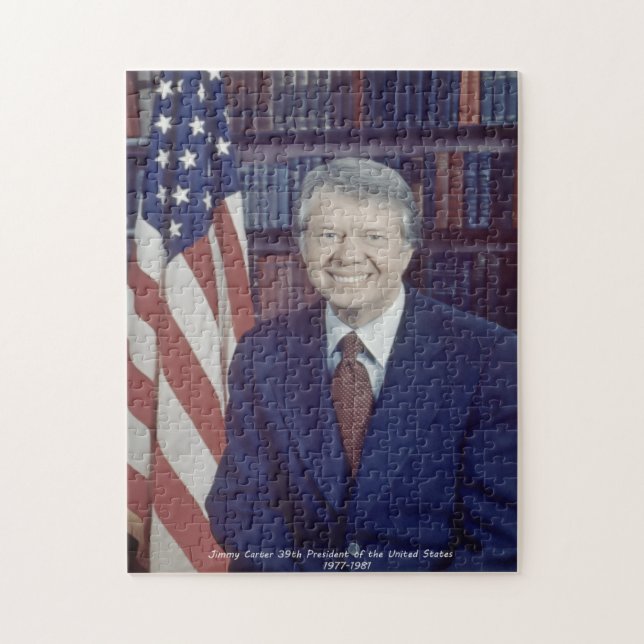 Puzzle Jimmy Carter, 39° presidente de Estados Unidos (Vertical)
