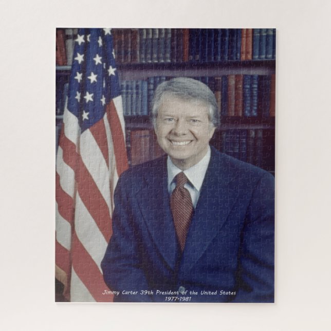 Puzzle Jimmy Carter, 39° presidente de Estados Unidos (Vertical)