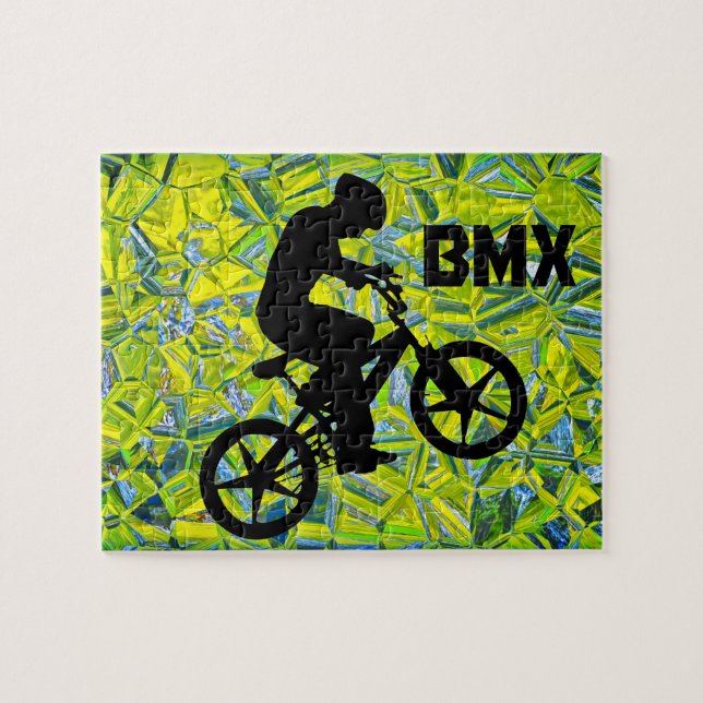 Puzzle Jinete de la bici de BMX (Horizontal)