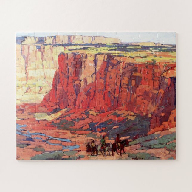 Puzzle Jinetes del Cañón Edgar Payne (Horizontal)