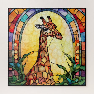 Puzzle Jirafa de Vidrio Estampado