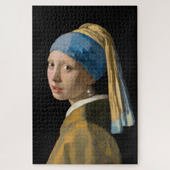 Puzzle Johannes Vermeer, Chica de Pearl Earring (Vertical)
