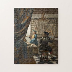 Puzzle Johannes Vermeer, El Arte De La Pintura