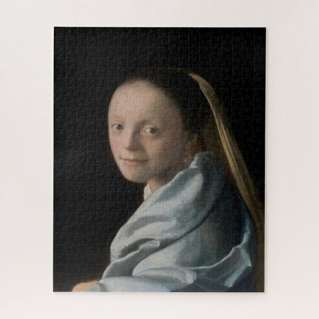 Puzzle Johannes Vermeer - Estudio de una joven mujer (Vertical)
