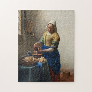 Puzzle Johannes Vermeer, La Milkmaid
