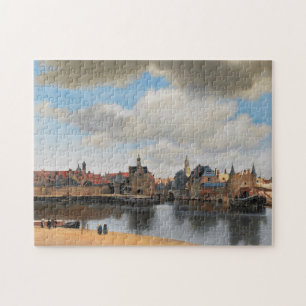 Puzzle Johannes Vermeer, van Deft, View of Delft